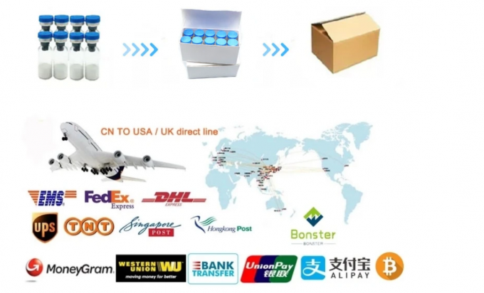 De muscle de croissance bêta 4 99% TB 500 5mg/vial CAS de Thymosin : 77591-33-4 2