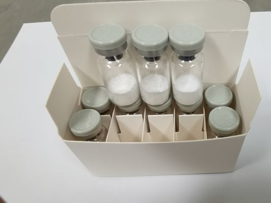 quality Le blanc de peptide de bodybuilding lyophilisé par anxiolytique saupoudrent Selank 129954-34-3 factory